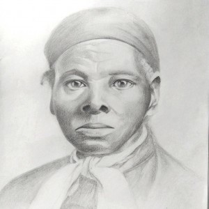 Harriet Tubman Portrait by Amir Shakir